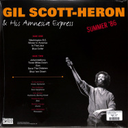 Back View : Gil Scott-Heron & His Amnesia Express - SUMMER 86 (LP) - Trading Places / TDP54024