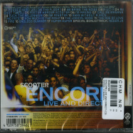 Back View : Scooter - ENCORE-LIVE AND DIRECT (CD) - Sheffield / 0139462STU