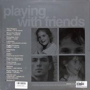Back View : Xavier Jamaux - PLAYING WITH FRIENDS (BLUE VINYL 2LP+CD) - Diggers Factory-Bangbang & Beats / BBANDBLP2