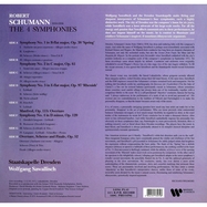 Back View : Wolfgang Sawallisch / SD - SINFONIEN1-4, MANFRED-OUVERTRE (4LP) - Warner Classics / 505419773979