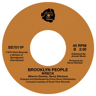 Back View : Brooklyn People - PEACE AND LOVE / WRECK (7 INCH WITH PIC SLEEVE) - Selector Series / SS7011P