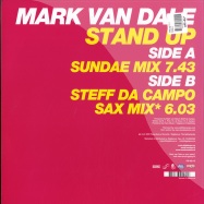 Back View : Mark Van Dale - STAND UP - PS422-12