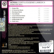 Back View : Morris Corti & Eugenio LeMedica - SHAKE THAT BOODY (MAXI CD) - Checktime Records / c1014cds