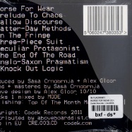 Back View : In Flagranti - WORSE FOR WEAR (CD) - Codek Records / crecd003