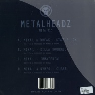 Back View : Mikal - IMMATERIAL (2X12) - Metalheadz / Meta013