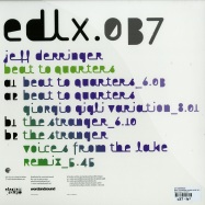 Back View : Jeff Derringer - BEAT TO QUARTERS (VOICES FROM THE LAKE / GIORGIO GIGLI RMXS) - Electric Deluxe / EDLX037