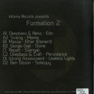 Back View : Various Artists - FORMATION 2 (2LP) - Informa Records / INFORMA013
