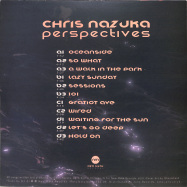 Back View : Chris Nazuka - PERSPECTIVES (2LP, 180 G VINYL) - New Math / NMR 013
