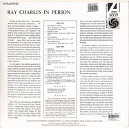 Back View : Ray Charles - IN PERSON (180G LP) - Atlantic / Atlantic 8039 / 7584004