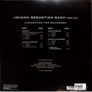 Back View : Erik Bosgraaf / Ensemble Cordevento - BACH, J.S.:CONCERTOS FOR RECORDER (LP) - Brilliant Classics / 2990012BRC