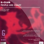 Back View : G-Club - PEOPLE ARE CRAZY REMIX - GCLUBX001