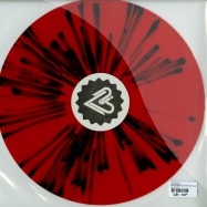Back View : Liam Geddes - WITH CLOSED EYES EP (RED WITH BLACK SPLATTER) - MIL / M 1111