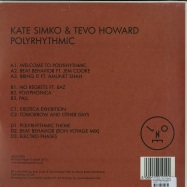 Back View : Kate Simko & Tevo Howard - POLYRHYTHMIC (2X12 INCH LP) - Last Night On Earth / LNOE003