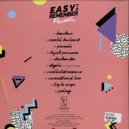 Back View : Easy To Remember - PESCAIOLA (2X12 INCH) - Unclear / Unclear015