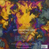 Back View : Eagles & Butterflies - ART IMITATING LIFE VOL. 1 (COLOURED VINYL) - Art Imitating Life / AIL001