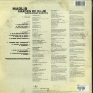 Back View : Madlib - SHADES OF BLUE (180G 2X12 LP) - Music On Vinyl / movlp1898