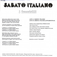 Back View : I Coccodrilli - SABATO ITALIANO (7INCH) - Futuribile / FTR1008