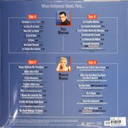 Back View : Yves Montand & Marilyn Monroe - WHEN HOLLYWOOD MEETS PARIS... (2LP) - Wagram / 05216641