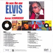 Back View : Elvis Presley - HE WAS THE ONE - ELVIS SINGS AARON SCHROEDER (LTD SPLIT COLOURED LP) - VPI Records / 3700477835507