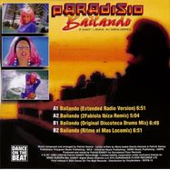 Back View : Paradisio - BAILANDO (BLACK VINYL) - Dance On The Beat / DOTB-13