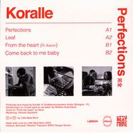 Back View : Koralle - PERFECTIONS (7 INCH) - Little Beat More / LBM025