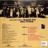 Back View : Yuts And Culture - BACK TO MA FUNK (LP) - Irma Records / IRM2462LP