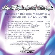 Back View : DJ Junk - BREAKER BREAKS VOL. 6 - Second To None / BRK006