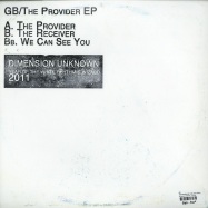 Back View : GB - THE PROVIDER EP (YELLOW COVER) - Dimension Unknown / cx-002y