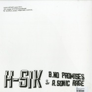Back View : H-Sik - SONIC RAGE / NO PROMISES - Black Acre / acre043