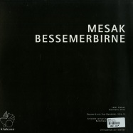 Back View : Mesak - BESSEMERBIRNE (MONO JUNK REMIX) - Klakson / Klakson024