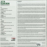 Back View : Various Artists - JAZZ IN ITALIAN CINEMA (180G LP) - Jazz On Film / 05137881