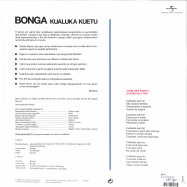 Back View : Bonga - KUALUKA KUETU (LP) - Universal Portugal / 6798432