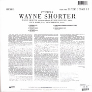 Back View : Wayne Shorter - ETCETERA (180G LP) - Blue Note / 7718777