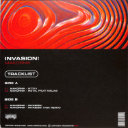 Back View : Makornik - INVASION! EP (RED MARBLED VINYL) - Wrongnotes / WNVS002