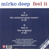 Back View : Mirko Deep - FEEL IT - High Fashion Music / MS511