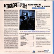 Back View : John Lee Hooker - HOUSE OF THE BLUES (COLORED BLUE VINYL) - Waxtime In Color / 950740