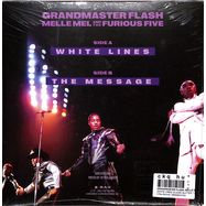 Back View : Grandmaster Flash, Melle Mel & Furious Five - WHITE LINES (CLEAR GLITTER 7 INCH) - X-Ray Records / 0889466337444