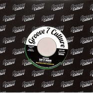 Back View : Double Dee / Jestofunk - FOUND LOVE / SAY IT AGAIN - REMIXES (7 INCH, GREEN COLOURED VINYL) - Groove Culture Seven / GCV7004