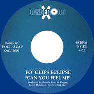 Back View : Fo Clips Eclipse - BE THANKFUL B/ W CAN YOU FEEL ME (7 INCH BLUE VINYL WITH PICTURE SLEEVE) - Dangerous Records / QAL7001