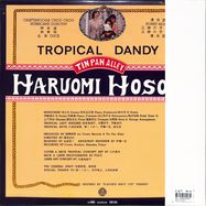 Back View : Haruomi Hosono - TROPICAL DANDY (BLUE VINYL LP) - Stones Throw / STH2515-4LP