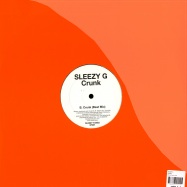 Back View : Sleezy G - CRUNK - Sleezy Tunes ST01