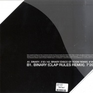 Back View : Etienne De Crecy - BINARY (10 INCH) - Pixadelic / PXC004