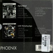 Back View : Phoenix - COFFRET ALPHABETICAL & PHOENIX LIVE! THIRTY DAYS AGO (2XCD) - EMI / 0853152