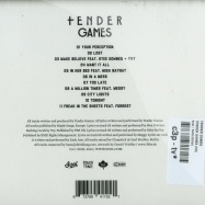 Back View : Tender Games - TENDER GAMES (CD) - Suol / SUOLCD010