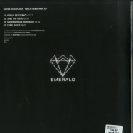 Back View : Remco Beekwilder - PUBLIC RESISTANCE EP - Emerald / EMERALD002