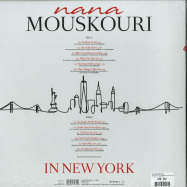 Back View : Nana Mouskouri - NANA MOUSKOURI IN NEW YORK (LP) - Zyx Music / ZYX 21175-1
