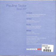 Back View : Pauline Taylor - SIREN EP (7 INCH) - Ramrock Red Records / RRR008