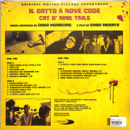 Back View : Ennio Morricone - IL GATTO A NOVE CODE O.S.T. (LTD YELLOW & GREY 2LP BOX) - Rustblade / 22517