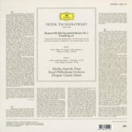 Back View : Martha Argerich / Charles Dutoit / Royal Philharmo - TSCHAIKOWSKY: KLAVIERKONZERT 1 B-MOLL (180 G) - Clearaudio / 401516630112