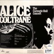 Back View : Alice Coltrane - THE CARNEGIE HALL CONCERT (1971) (2LP) - Impulse / 5882869
